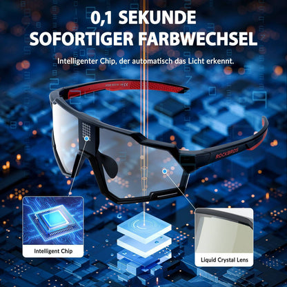 ROCKBROS elektronische Selbsttönend Brille intelligente Fahrradbrille - Fahrradbrille ROCKBROS - EU - NooMii