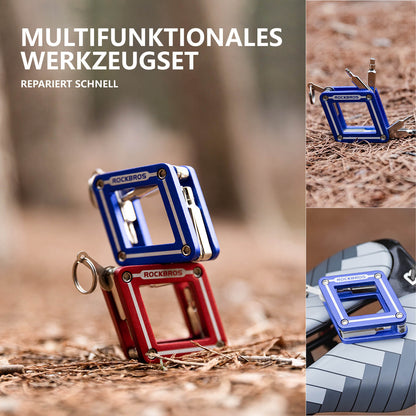 ROCKBROS Fahrrad 8 in 1 Reparatur - Werkzeug - Set Faltbares Reparaturset - Werkzeuge ROCKBROS - EU - NooMii