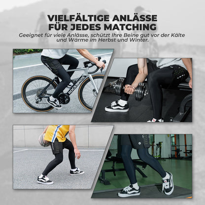 ROCKBROS Fahrrad Beinlinge Warm Rutschfeste Winter Knieschützer Herren Damen - Armlinge & Beinlinge ROCKBROS - EU - NooMii