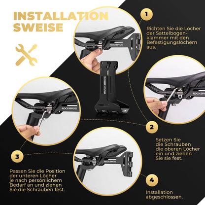 ROCKBROS Fahrrad Flaschenhalter Adapter Aluminum Einstellbar Halterung - Fahrrad Flaschenhalter ROCKBROS - EU - NooMii