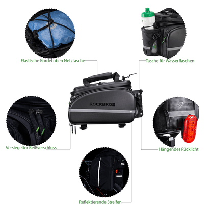 ROCKBROS Fahrrad Gepäckträgertasche 10 - 35L Wasserdicht Transporttasche - Fahrradtaschen ROCKBROS - EU - NooMii