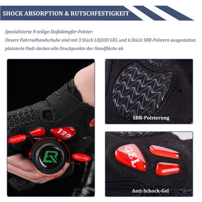 ROCKBROS Fahrrad Handschuhe Damen Herren Halbfinger Fahrradhandschuhe - Fahrradhandschuhe ROCKBROS - EU - NooMii
