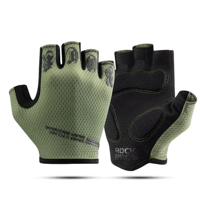 ROCKBROS Fahrrad Handschuhe Halbfinger rutschfest Stoßdämpfende Sommer - Fahrradhandschuhe ROCKBROS - EU - NooMii