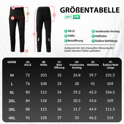 ROCKBROS Fahrrad Hose Wasserdichte Radlerhose Leuchtendes Grün - Fahrradhose ROCKBROS - EU - NooMii