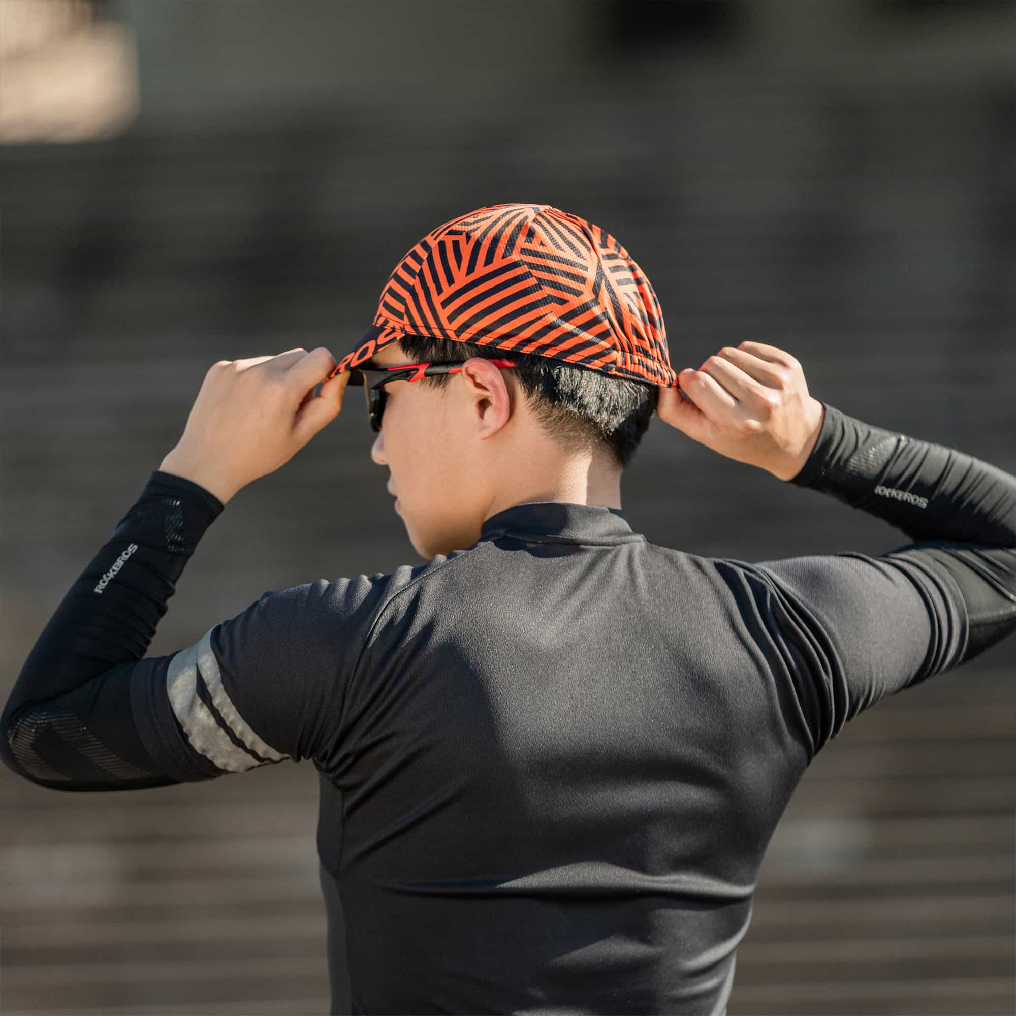 ROCKBROS Fahrrad Kappe UV - Schutz Sport Hut für Damen Herren 54 - 61 cm - Fahrrad Mütze ROCKBROS - EU - NooMii