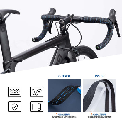 ROCKBROS Fahrrad Lenkerband für MTB Rennrad Standardgröße Vier Farben - Lenkerband ROCKBROS - EU - NooMii