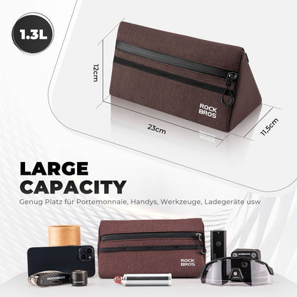 ROCKBROS Fahrrad Lenkertasche Fahrradtasche Fahrradkorb 6 Farbe ca. 1.3L - Fahrradtaschen ROCKBROS - EU - NooMii