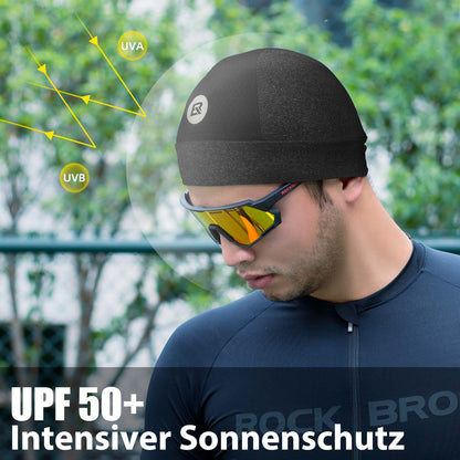 ROCKBROS Fahrrad Mütze Sommer UV Schutz Laufmütze Herren 50 - 64CM - Fahrrad Mütze ROCKBROS - EU - NooMii