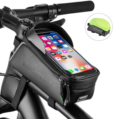 ROCKBROS Fahrrad Oberrohrtasche 6,5 Zoll Touchscreen Wasserdicht - Motorradtaschen ROCKBROS - EU - NooMii