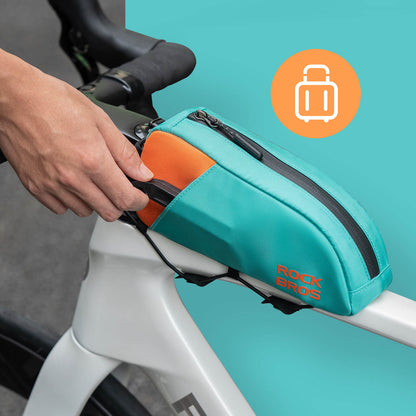 ROCKBROS Fahrrad Oberrohrtasche Schnellverschlussschnalle & Bungee - Seil - Fixierung 0,8L - Fahrradtaschen ROCKBROS - EU - NooMii