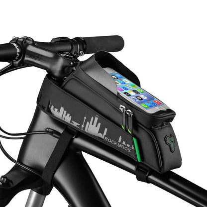 ROCKBROS Fahrrad Oberrohrtasche Wasserdicht Handytasche mit Touchscreen - Fahrradtaschen ROCKBROS - EU - NooMii