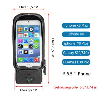 ROCKBROS Fahrrad Oberrohrtasche Wasserdicht Handytasche mit Touchscreen - Fahrradtaschen ROCKBROS - EU - NooMii