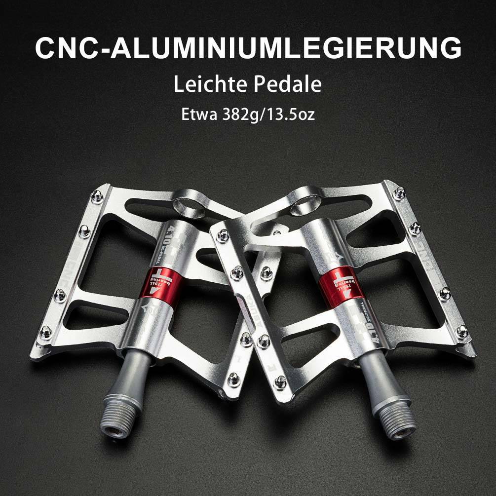 ROCKBROS Fahrrad Pedale 9/16 für MTB/BMX/Rennrad 4 Sealed Bearings - Fahrradpedale ROCKBROS - EU - NooMii