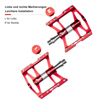 ROCKBROS Fahrrad Pedale 9/16 für MTB/BMX/Rennrad 4 Sealed Bearings - Fahrradpedale ROCKBROS - EU - NooMii