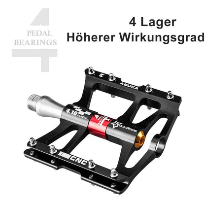 ROCKBROS Fahrrad Pedale 9/16 für MTB/BMX/Rennrad 4 Sealed Bearings - Fahrradpedale ROCKBROS - EU - NooMii