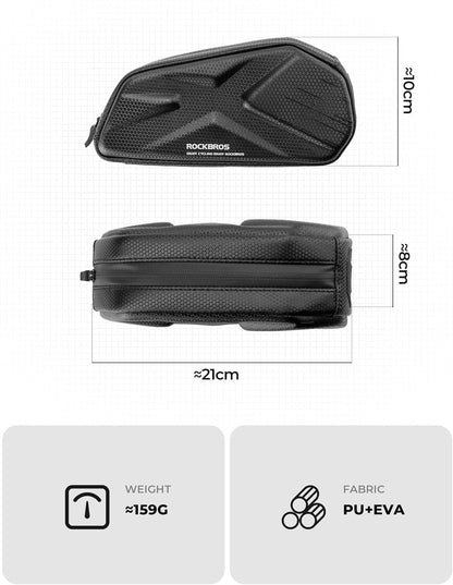 ROCKBROS Fahrrad Rahmentasche Fahrradtasche Oberrohrtasche 1.4L - Fahrradtaschen ROCKBROS - EU - NooMii