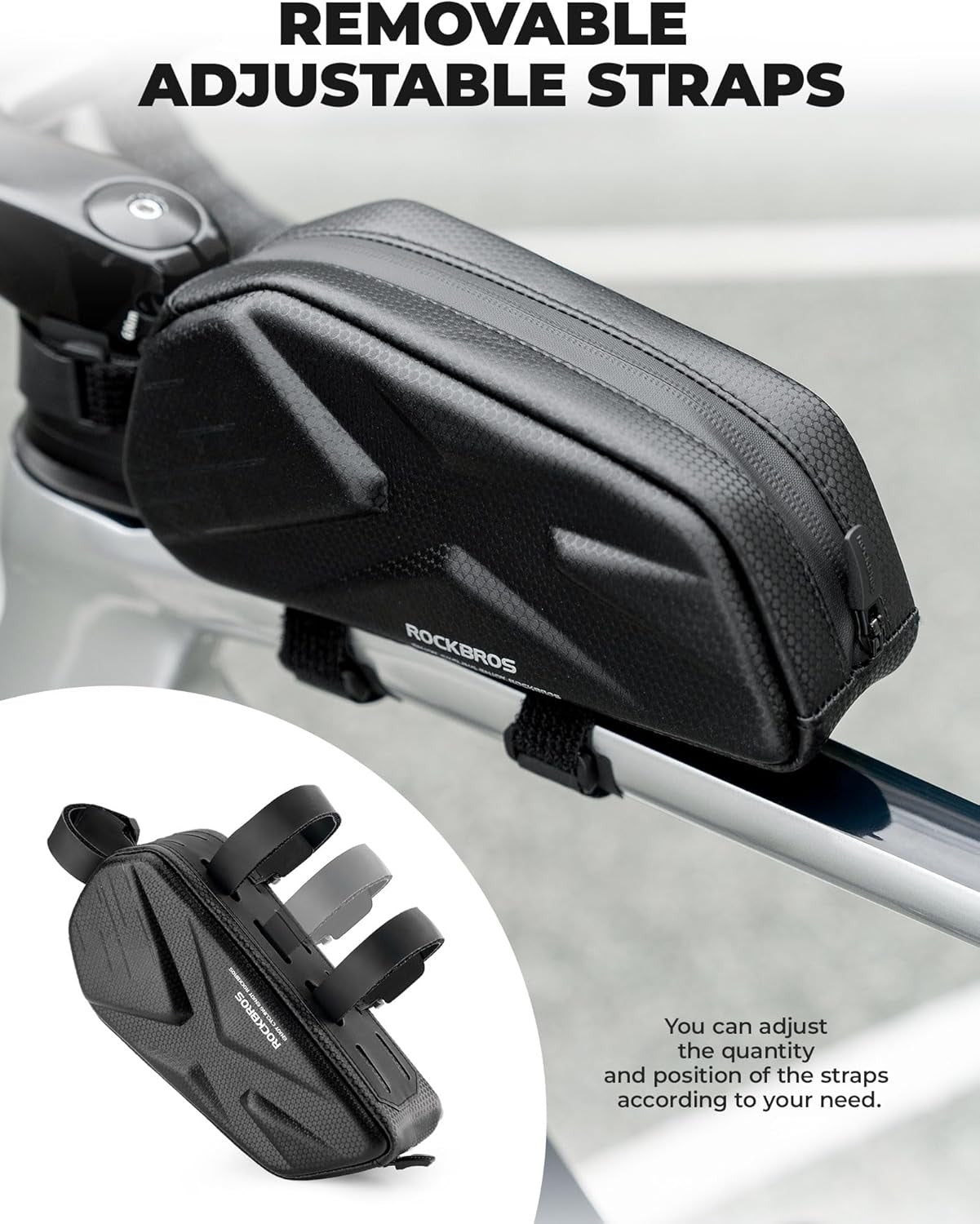 ROCKBROS Fahrrad Rahmentasche Fahrradtasche Oberrohrtasche 1.4L - Fahrradtaschen ROCKBROS - EU - NooMii