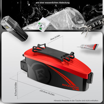 ROCKBROS Fahrrad Rahmentasche Oberrohrtasche mit Regenschutz - Fahrradtaschen ROCKBROS - EU - NooMii