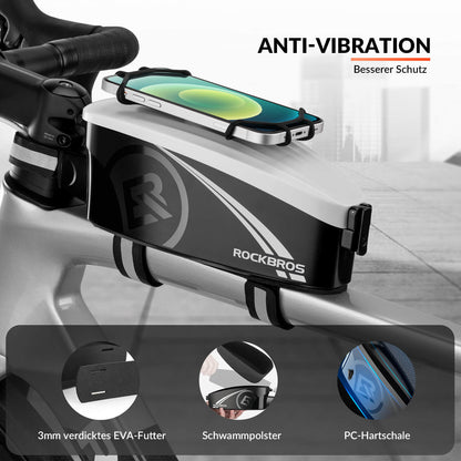 ROCKBROS Fahrrad Rahmentasche Oberrohrtasche mit Regenschutz - Fahrradtaschen ROCKBROS - EU - NooMii