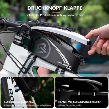 ROCKBROS Fahrrad Rahmentasche Oberrohrtasche mit Regenschutz - Fahrradtaschen ROCKBROS - EU - NooMii
