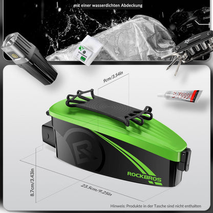 ROCKBROS Fahrrad Rahmentasche Oberrohrtasche mit Regenschutz - Fahrradtaschen ROCKBROS - EU - NooMii