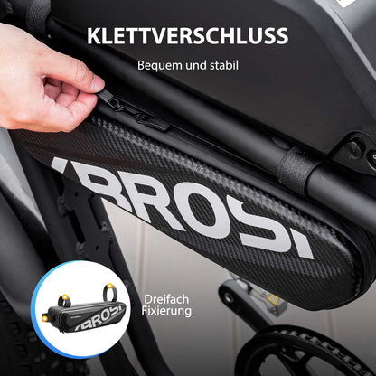 ROCKBROS Fahrrad Rahmentasche Wasserdicht Oberrohr Tasche 4.5L Schwarz - Fahrradtaschen ROCKBROS - EU - NooMii