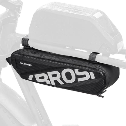 ROCKBROS Fahrrad Rahmentasche Wasserdicht Oberrohr Tasche 4.5L Schwarz - Fahrradtaschen ROCKBROS - EU - NooMii