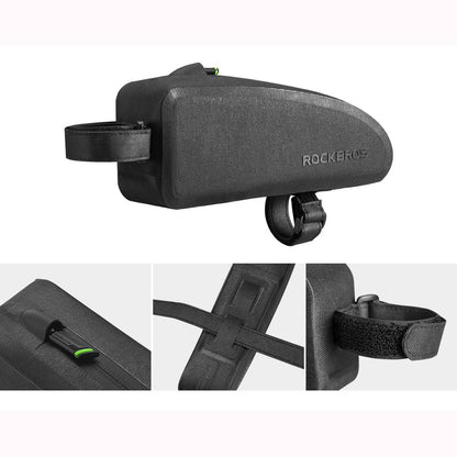 ROCKBROS Fahrrad Rahmentasche wasserdicht Staubfest Schwarz 1L/1,6 L - Fahrradtaschen ROCKBROS - EU - NooMii