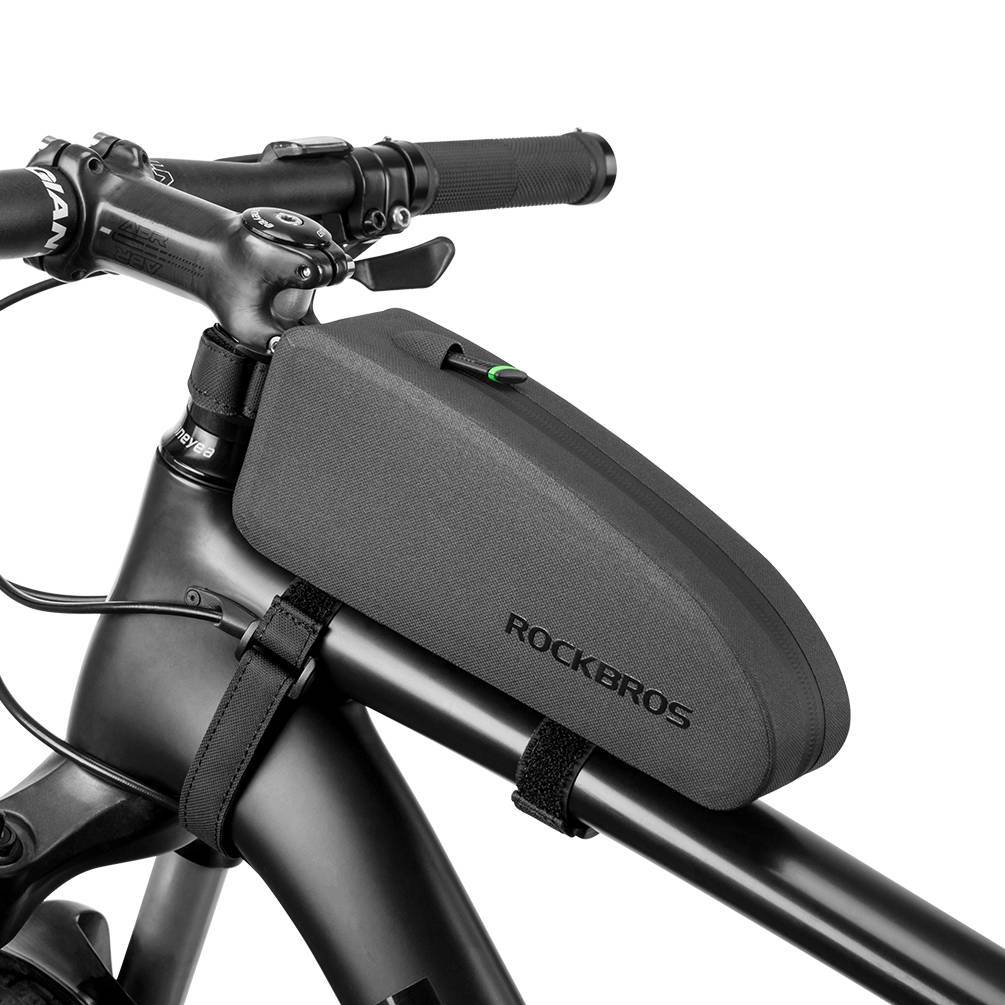ROCKBROS Fahrrad Rahmentasche wasserdicht Staubfest Schwarz 1L/1,6 L - Fahrradtaschen ROCKBROS - EU - NooMii