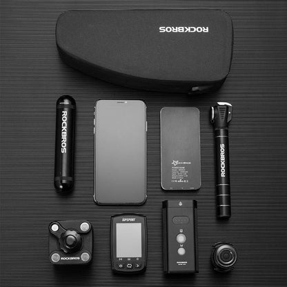 ROCKBROS Fahrrad Rahmentasche wasserdicht Staubfest Schwarz 1L/1,6 L - Fahrradtaschen ROCKBROS - EU - NooMii