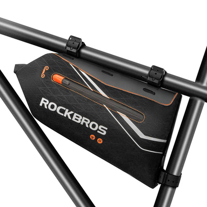 ROCKBROS Fahrrad Rahmentasche wasserdichte Dreiecktasche 3,5L Schwarz - Fahrradtaschen ROCKBROS - EU - NooMii