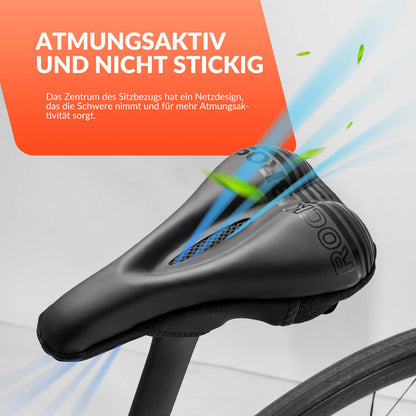 ROCKBROS Fahrrad Sattelbezug Gel Gepolsterter Weicher Fahrradsitz Bezug - Fahrradsattel ROCKBROS - EU - NooMii