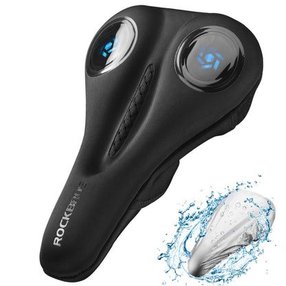 ROCKBROS Fahrrad Sattelbezug Gel Sattel Überzug Schwarz - Fahrradsattel ROCKBROS - EU - NooMii