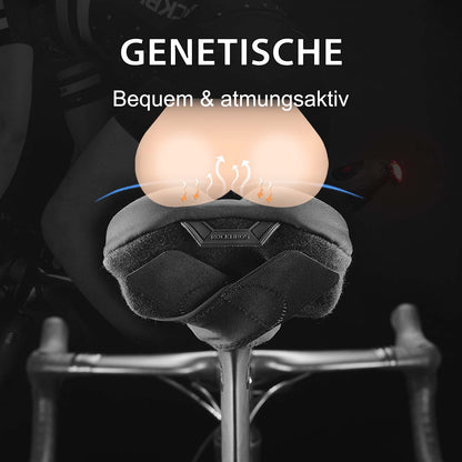 ROCKBROS Fahrrad Sattelbezug Gel Sattel Überzug Schwarz - Fahrradsattel ROCKBROS - EU - NooMii