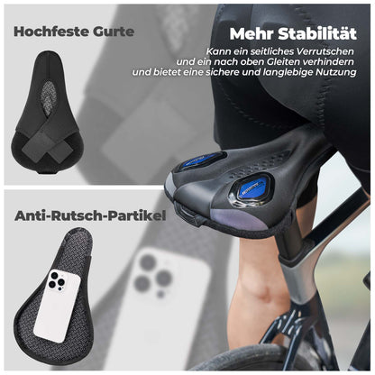 ROCKBROS Fahrrad Sattelbezug Gelüberzug für Fahrradsitz mit Wasserdichter - Fahrradsattel ROCKBROS - EU - NooMii