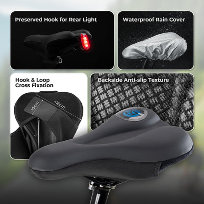 ROCKBROS Fahrrad Sattelbezug wasserdichtem Fahrradsattel Gelüberzug - Fahrradsattel ROCKBROS - EU - NooMii