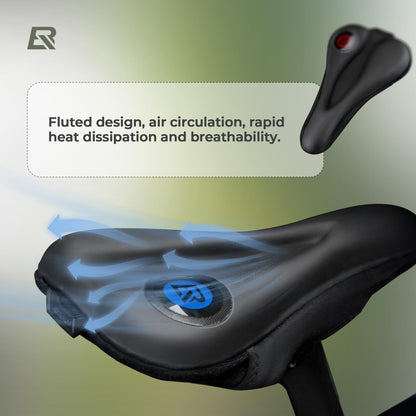 ROCKBROS Fahrrad Sattelbezug wasserdichtem Fahrradsattel Gelüberzug - Fahrradsattel ROCKBROS - EU - NooMii