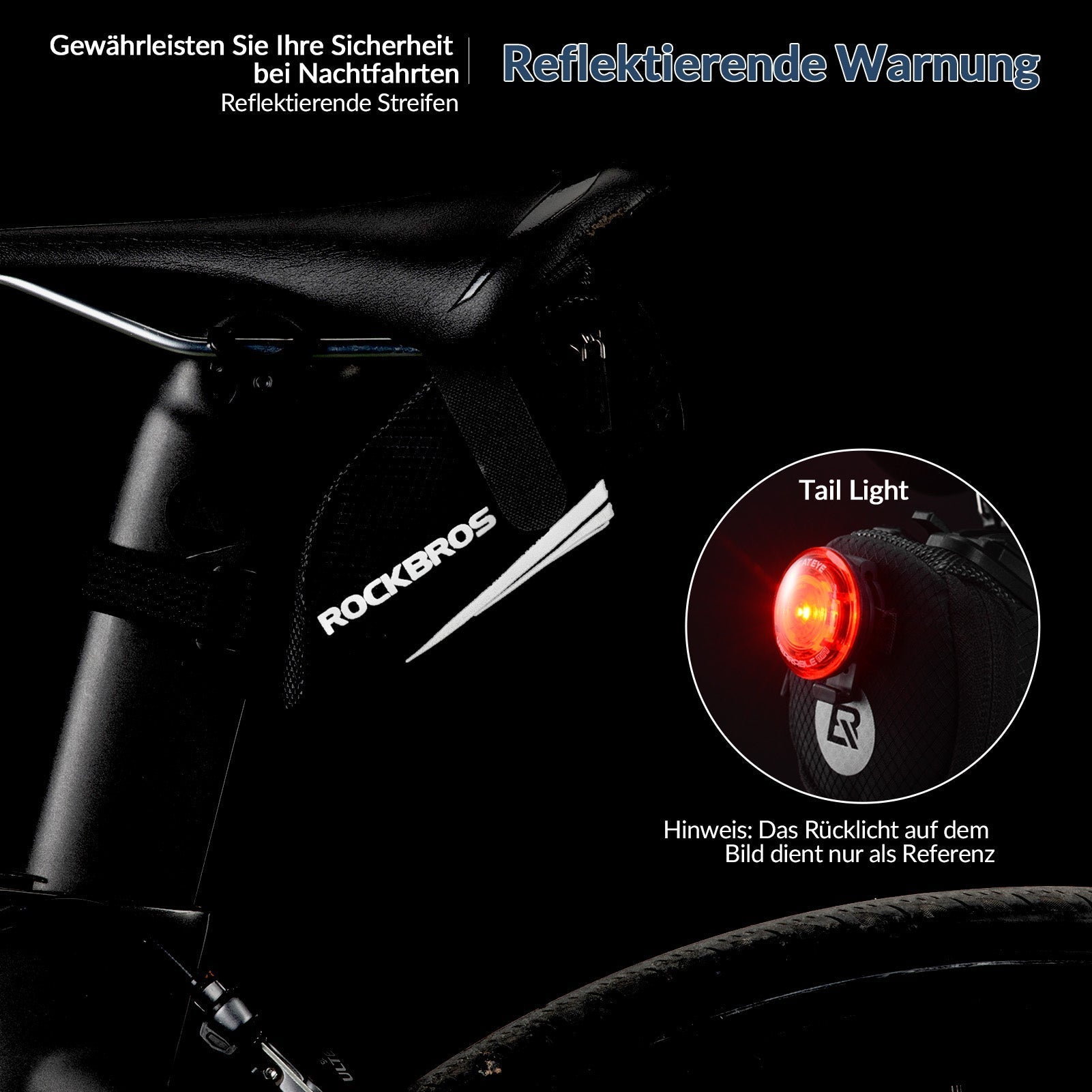 ROCKBROS Fahrrad Satteltasche für MTB/Rennrad/Faltrad Mini Portable - Fahrradtaschen ROCKBROS - EU - NooMii