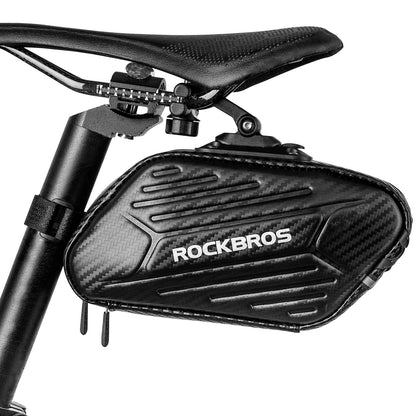 ROCKBROS Fahrrad Satteltasche für MTB/Rennrad/Faltrad Wasserdicht Schwarz - Fahrradtaschen ROCKBROS - EU - NooMii