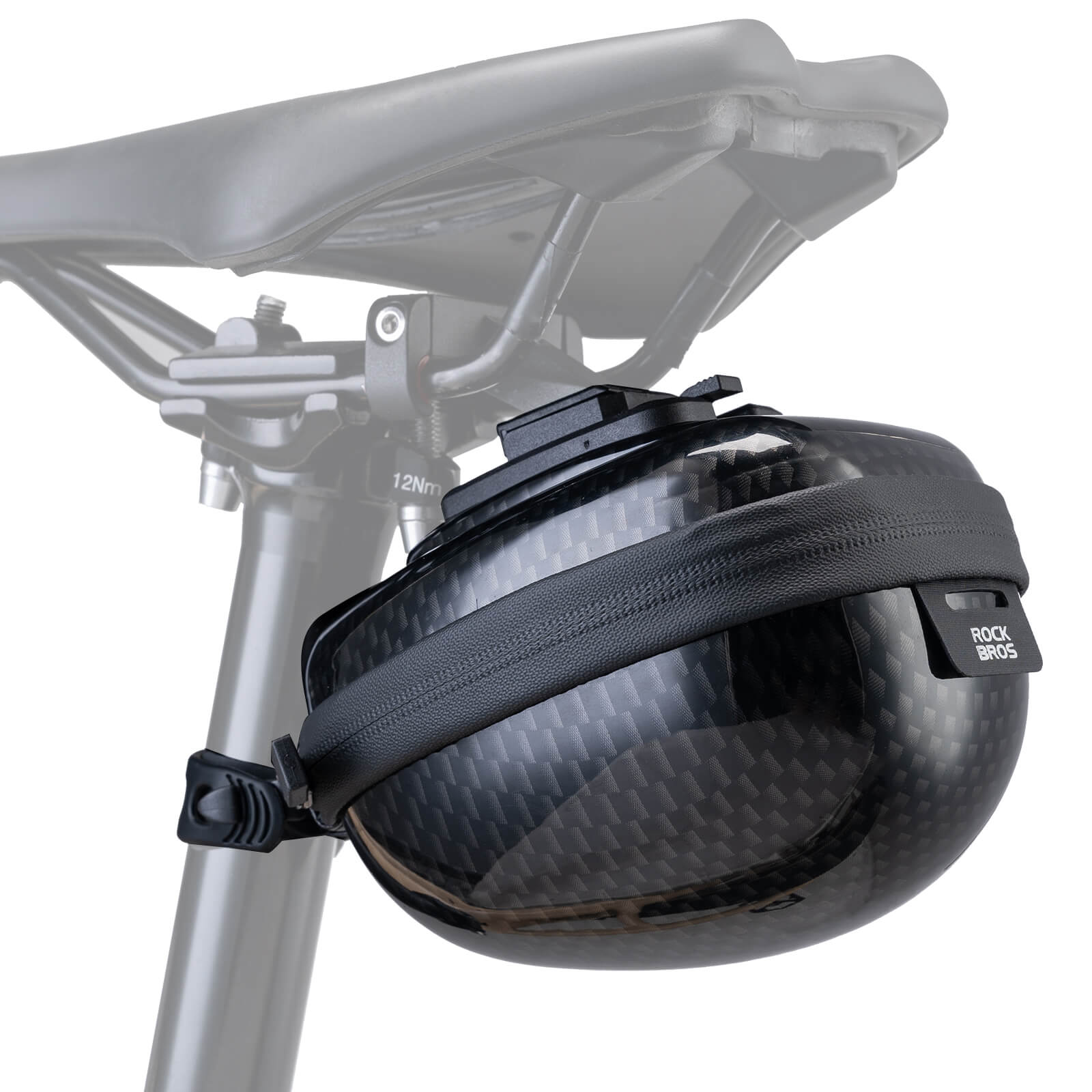 ROCKBROS Fahrrad Satteltaschen Hard Shell Reflektierend 0,4 L mit Halterung - Fahrradtaschen ROCKBROS - EU - NooMii