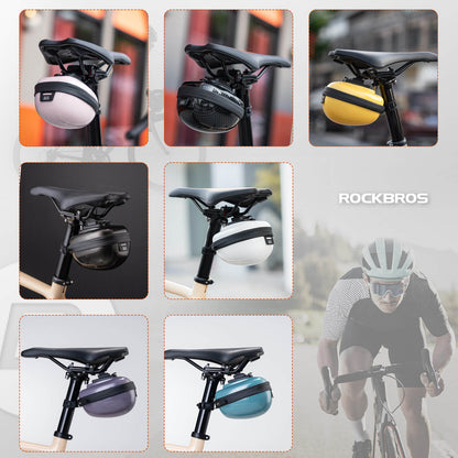 ROCKBROS Fahrrad Satteltaschen Hard Shell Reflektierend 0,4 L mit Halterung - Fahrradtaschen ROCKBROS - EU - NooMii