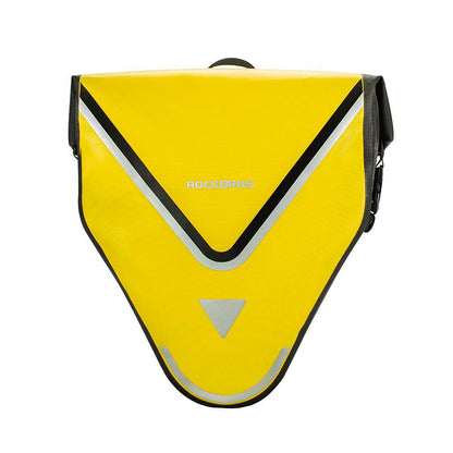 ROCKBROS Fahrrad Transporttasche 100% wasserdichte mit Schultergurt 20L Gelb/Schwarz Gold - Fahrradtaschen ROCKBROS - EU - NooMii
