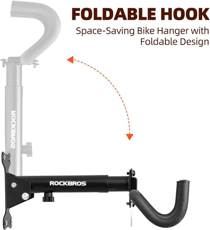 ROCKBROS Fahrrad Wandhalterung Robust Fahrradhalter Verstellbar 15kg - Fahrradständer ROCKBROS - EU - NooMii