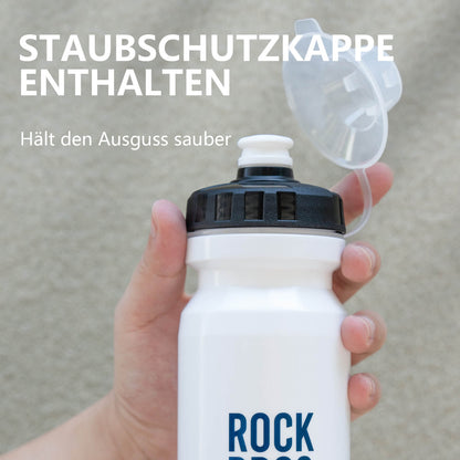 ROCKBROS Fahrrad Wasserflasche 600ml Trinkflasche BPA - Frei Auslaufsichere Flasche - Fahrradflasche ROCKBROS - EU - NooMii