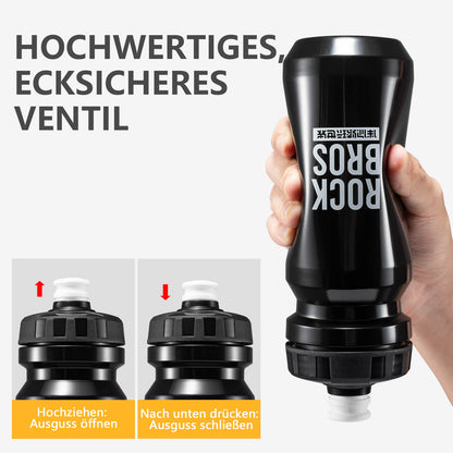 ROCKBROS Fahrrad Wasserflasche 600ml Trinkflasche BPA - Frei Auslaufsichere Flasche - Fahrradflasche ROCKBROS - EU - NooMii