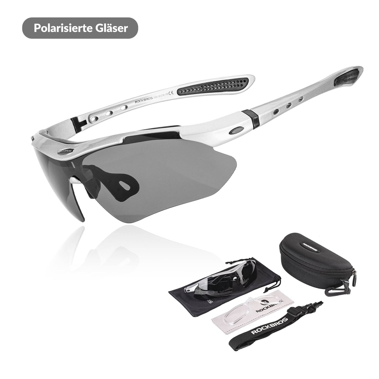 ROCKBROS Fahrradbrille Polarisiert Brille Sonnenbrille UV400 Schutz - Fahrradbrille ROCKBROS - EU - NooMii