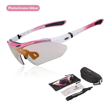 ROCKBROS Fahrradbrille Selbsttönend Brille Sonnenbrille UV 400 Schutz - Fahrradbrille ROCKBROS - EU - NooMii