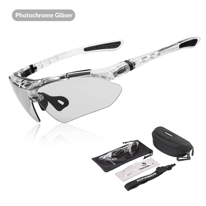 ROCKBROS Fahrradbrille Selbsttönend Brille Sonnenbrille UV 400 Schutz - Fahrradbrille ROCKBROS - EU - NooMii