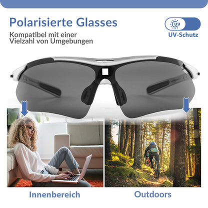 ROCKBROS Fahrradbrille Selbsttönend Brille Sonnenbrille UV 400 Schutz - Fahrradbrille ROCKBROS - EU - NooMii