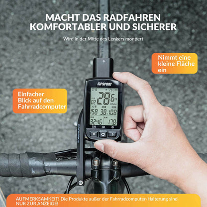 ROCKBROS Fahrradcomputer Halterung Kompatibel mit Garmin/iGPSPORT für Lenker 32 - 35mm - Fahrrad Handyhalterung ROCKBROS - EU - NooMii